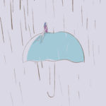 絵日記#こんコロ6月29日「雨に付随する良いこと」