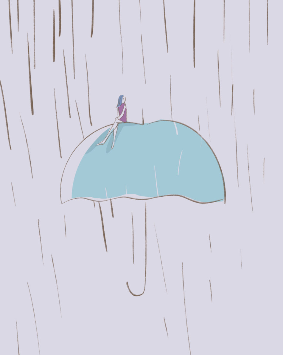 絵日記#こんコロ6月29日「雨に付随する良いこと」
